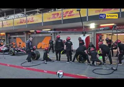 Pablo Fernández en Azerbaiyán nos muestra como las escuderías practican la entrada a los pits