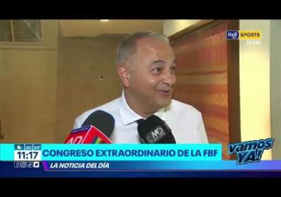 Fernando Costa, presidente FBF, nos dice algunos temas que se tomará en el congreso extraordinario.
