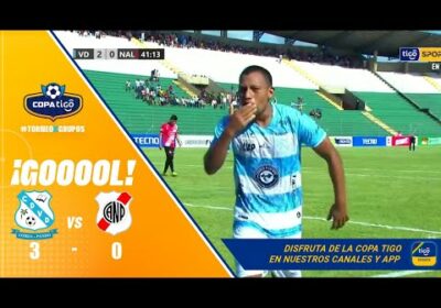 41’ ¡Gol de Vaca Díez! Joel Fernández engancha y dispara para marcar el tercer gol pandino.