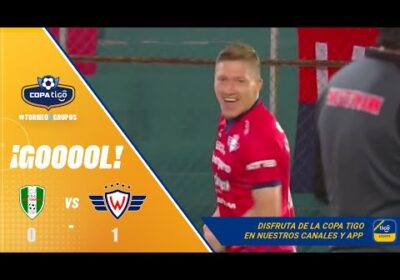 🏆 4′ ¡Gol de Wilstermann! Alejandro Chumacero abre el marcador luego de un fuerte cabezazo.