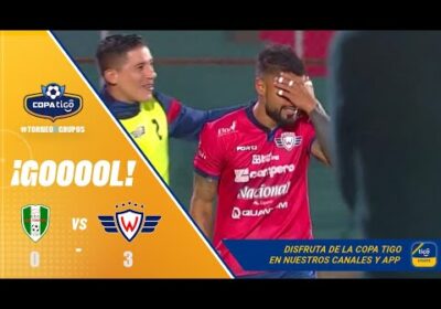 🏆 40′ ¡Gol de Wilstermann! Gabriel Esparza no falla y desde el punto penal anota el tercer gol.