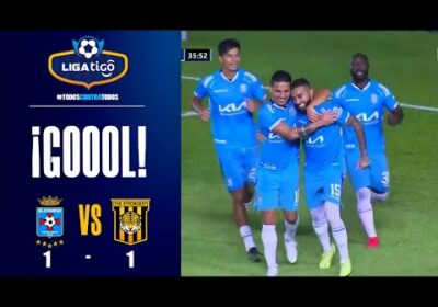 35′ ¡Gol de Blooming! Rafinha no perdona y desde el punto penal iguala el marcador en el ‘Tahuichi’.
