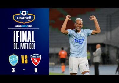 90+5′ ¡Final del partido! Aurora hizo respetar su casa y goleó a Royal Pari con doblete de Reinoso