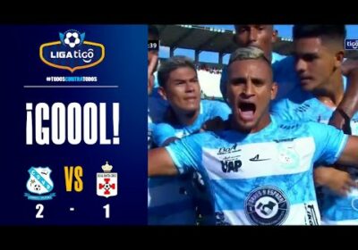 50′ ¡Gol de Vaca Díez! Diego Cuadros no falla desde el punto penal y pone en ventaja al pandino