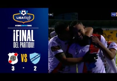 ¡Final del partido! Nacional potosí logró un triunfazo agónico sobre Bolívar en Potosí.