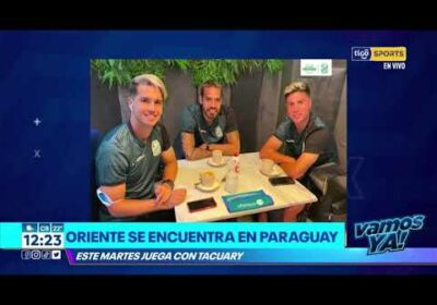 VamosYa❗️Oriente Petrolero ya se encuentra en Paraguay. Este martes juega con Tacuary.
