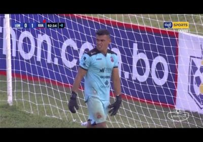 🏆90+2’ ¡Gustavo Peredo se viste de héroe! El jugador de Guabirá salvó a su equipo sobre la línea.