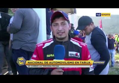 Nacional de automovilismo en Tarija. Se corrió la tercera Fecha.