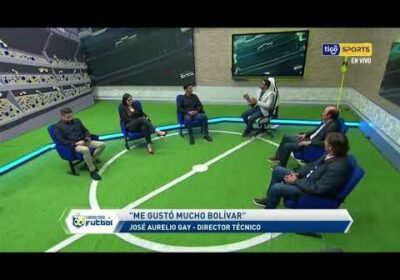José Aurelio Gay: “Este partido le dará mucha confianza a Bolívar”.