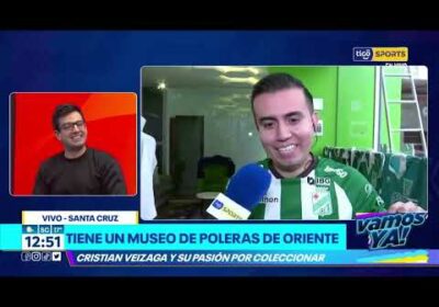 Tiene un museo de poleras de Oriente. Cristian Veizaga y su pasión por coleccionar.