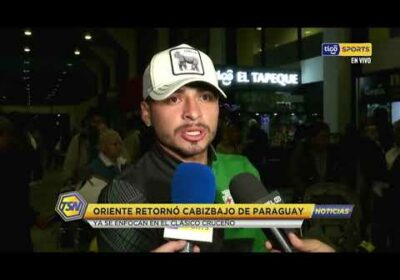 🚨Oriente retornó cabizbajo de Paraguay. Ya se enfocan en el clásico cruceño.