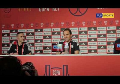 ¡Pablo Fernández estuvo en la conferencia de prensa del Osasuna previo a la final de la #CopaDelRey!