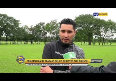 Segundo día de trabajo del CT. De Hoyos con Oriente. Jorge Correa fue operado de la rodilla.