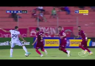 ¡Gol de Vaca Díez! Juan Vogliotti define con tranquilidad para aumentar la ventaja de su equipo.