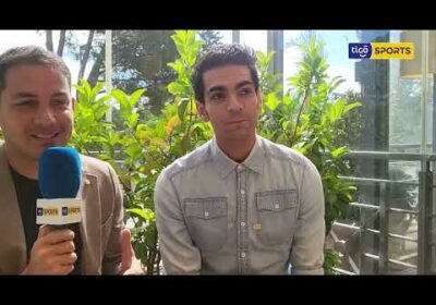#GiraMundial Pablo Fernández y el periodista español Jose David López