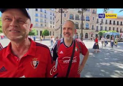 Pablo Fernández nuestro enviado especial se encuentra en la previa de la final de la Copa Del Rey