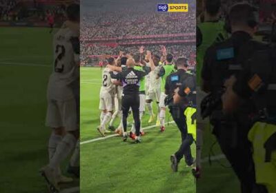 ¡EL FESTEJÓ DE RODRYGO! 🤍🔥 #TigoSportsBolivia