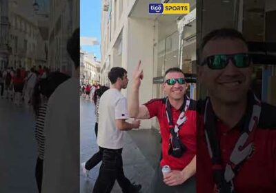 Pablo Fernández nos muestra el ambiente en las calles de Sevilla previa Final de la Copa del Rey