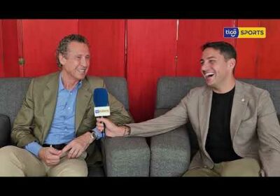 #GiraMundial con el  ex mundialista y ex director deportivo del Real Madrid Jorge Valdano