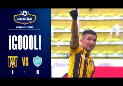 🏆43′ ¡Gol de The Strongest! Álvaro Quiroga gana por arriba para abrir el marcador tras un cabezazo.