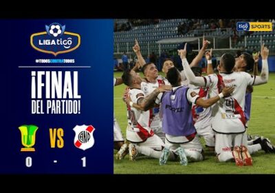 🏆¡Final del partido! Nacional Potosí derrotó a Atlético Palmaflor con un gol sobre el final de Tobar