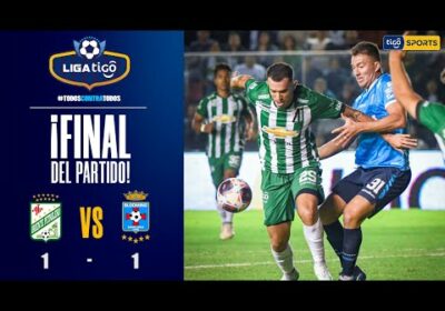 🏆¡Final del partido!Oriente Petrolero y Blooming no se hicieron daño y el clásico terminó empatado.