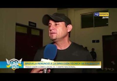 🚨Brizuela renunció a la dirección técnica de Palmaflor.