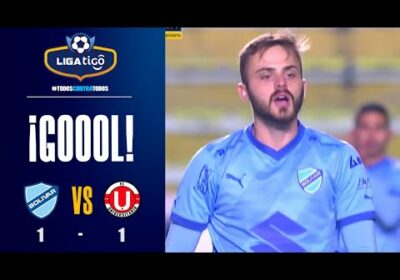 🏆89′ ¡Gol de Bolívar! Gabriel Poveda iguala el marcador tras una correcta ejecución de tiro penal.