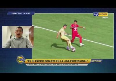 🚨José Carlos Martines – Volante Always Ready: “Mi sueño es llegar a la selección”.