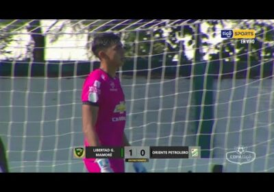 45+2′ ¡Final del primer tiempo! Al descanso en Trinidad donde Gran Mamoré está venciendo a Oriente