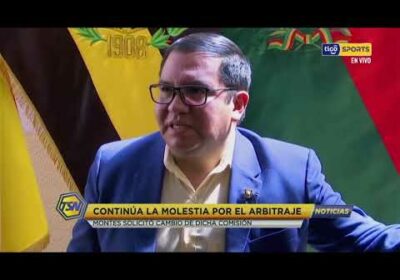 Continúa la molestia por el arbitraje. Héctor Montes solicitó cambio de dicha comisión.