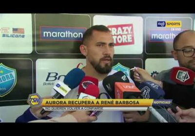Aurora recupera a René Barbosa. No quieren volver a confiarse.