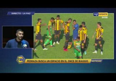 Pablo Pedraza – Defensor The Strongest: “Estoy agradecido por la confianza que me da el entrenador”.