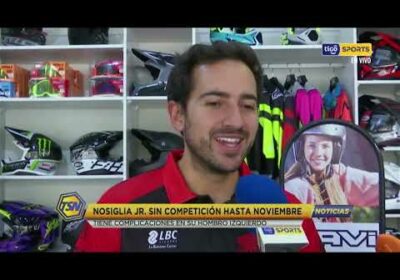 Nosiglia JR. Sin competición hasta noviembre. Tiene complicaciones en su hombro izquierdo.