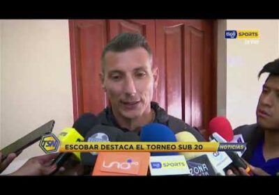 Pablo Escobar, DT. de Selección de menores FBF, destaca el Torneo sub-20.