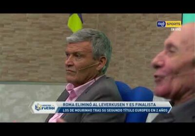 Roma eliminó al Leverkusen y es finalista, los de Mourinho tras su segundo título europeo en 2 años.