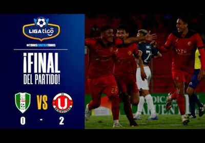 90+8′ ¡Final del partido! FC Universitario se hizo fuerte en Tarija y derrotó a Real Tomayapo.