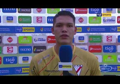 Estas fueron las palabras de Enrique Taborga jugador Tigo del partido.