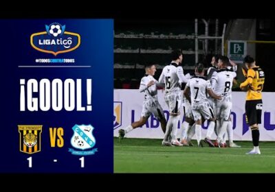 40′ ¡Gol de Vaca Díez! Juan Vogliotti iguala el marcador en La Paz luego de impactar de cabeza