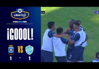 45′ ¡Gol de Aurora! En la primera jugada del complemento llegó el empate tras un cabezazo de Oswaldo