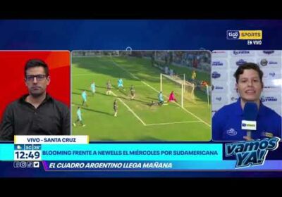 Blooming frente a Newells el miércoles por Sudamericana. Santiago Rosado nos informa