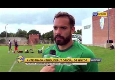 Ante Bragantino, debut oficial de Hoyos. Mañana cierran prácticas en San Antonio.