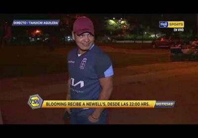 🚨Luber Sánchez habló con los hinchas de Blooming previa al partido por Copa Sudamericana.