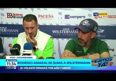 VamosYa❗️Rodrigo Amaral se suma a Wilstermann. El volante firmará por año y medio.