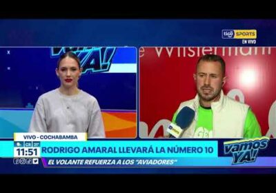 VamosYa❗️Rodrigo Amaral habló en EXCLUSIVA con Vamos Ya! sobre su incorporación al ‘Aviador’.