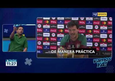 El DT del Fluminense habla tras la derrota frente a The Strongest en el estadio Hernando Siles.