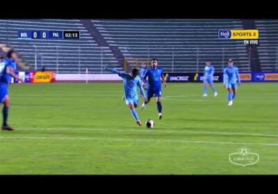 2′ ¡El palo salvó a Atlético Palmaflor! Lucas Chávez estuvo cerca de anotar para Bolívar
