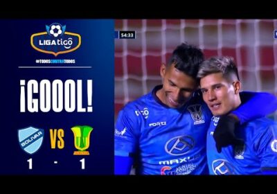 4′ ¡Gol de Atlético Palmaflor! Gilbert Álvarez se anticipa para conectar y anotar el empate.