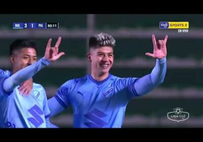 80′ ¡Gol de Bolívar! Gran jugada colectiva de la ‘Academia’ que finaliza Gabriel Villamil.