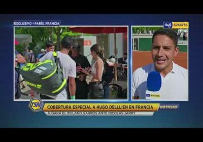 Cobertura especial a Hugo Dellien en Francia. Jugará el Roland Garros ante Nicolás Jarry.